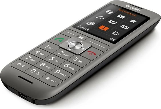 Telefon Gigaset CL660HX, Analog/DECT, Wireless, 400 kontakte, Anthracite, Black
