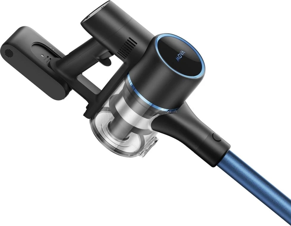 Fshesë elektrike MOVA Tech S4, 2-në-1, pa qese, 0.6 L, 425 W, Blu