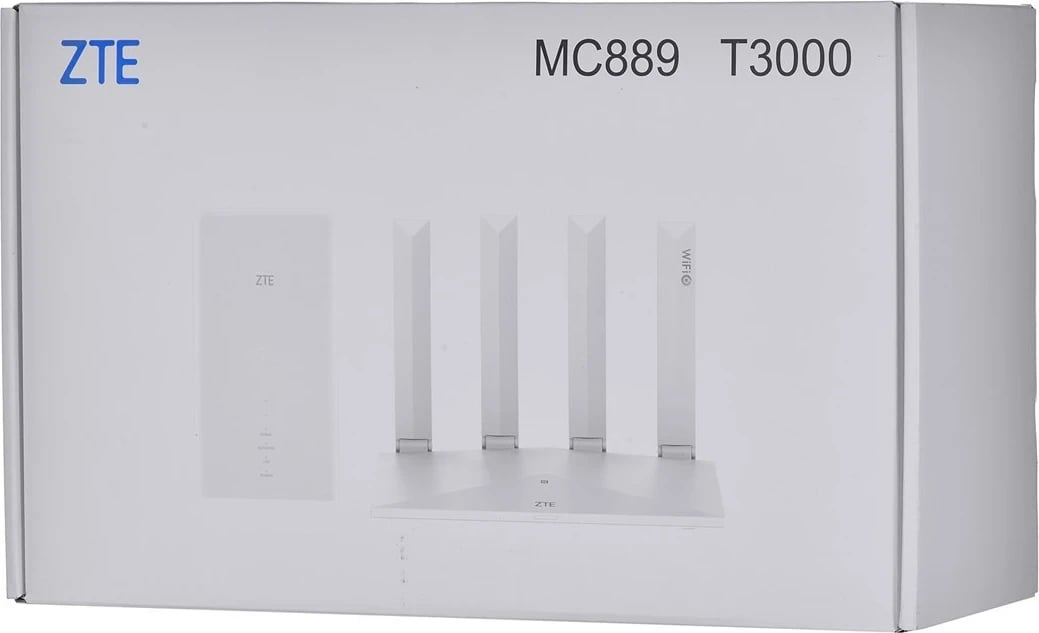 Router ZTE MC889+T3000, i bardhë Router ZTE MC889+T3000, i bardhë