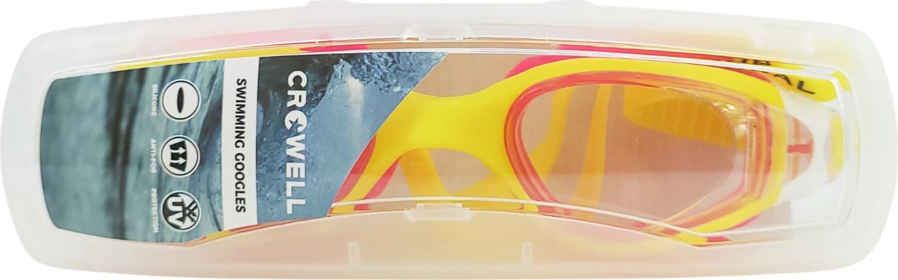 Syze noti për fëmijë Crowell, coral yellow-pink