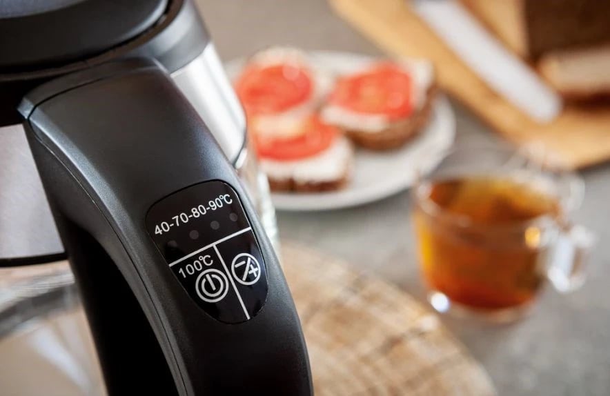 Ibrik prej qelqi ELDOM C520 LUX, kapacitet 1.7 l