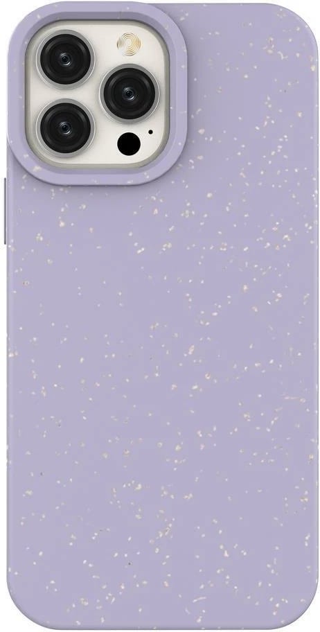 Mbështjellës Hurtel Eco Case për iPhone 14 Plus, silikon i biodegradueshëm, vjollcë
