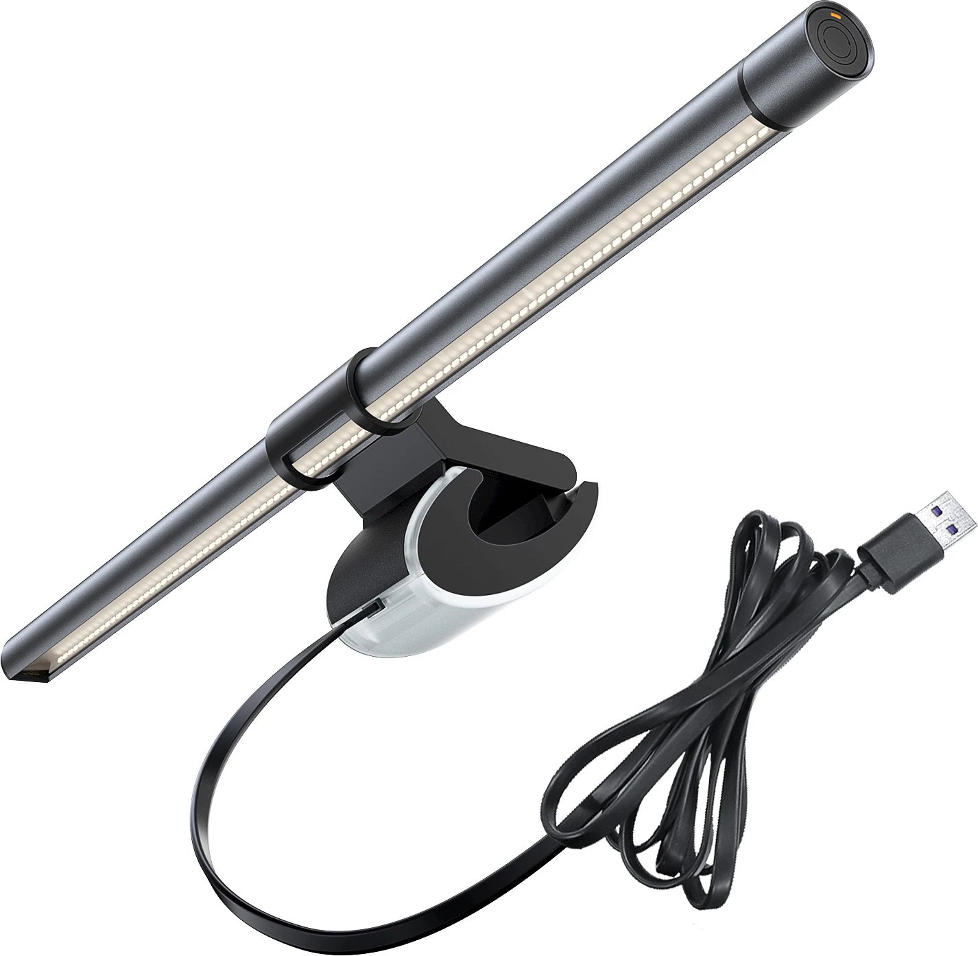 Llambë ekrani Elesense Choetech E1132, LED, 7W, 0.5m, USB-A, Gri