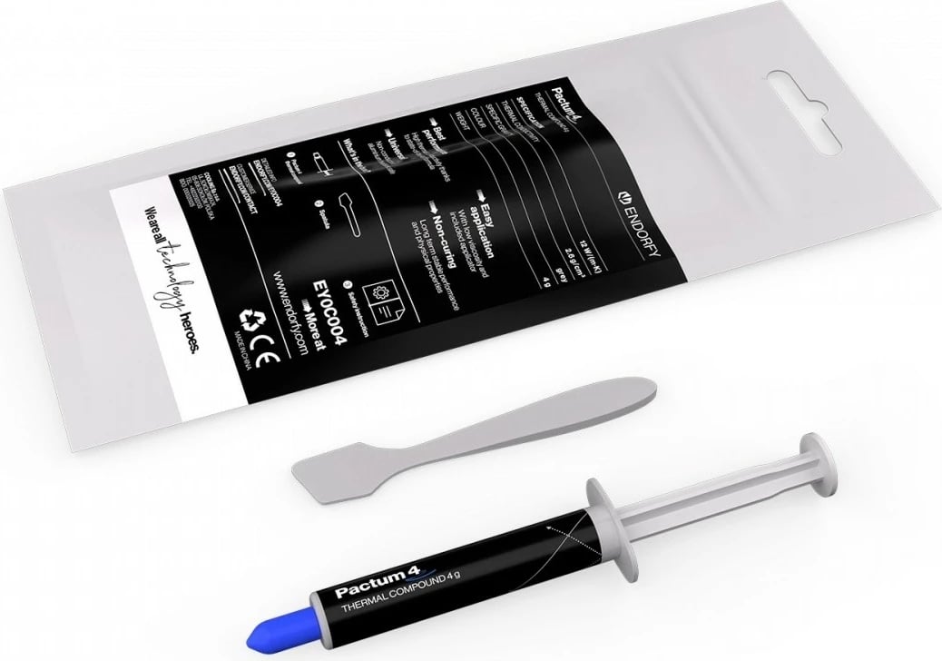 Pastë termike Endorfy Pactum 4, 4g, Gri