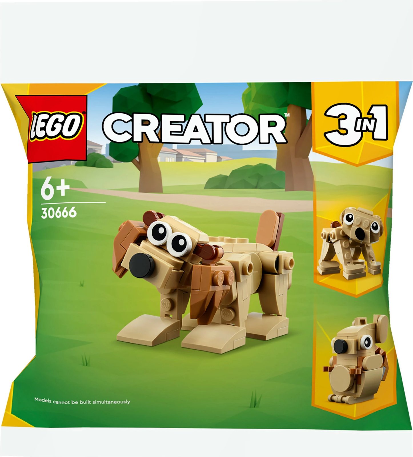 Set ndërtimi LEGO Creator 30666 3-in-1, shumëngjyrësh