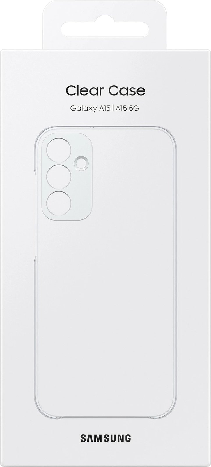 Mbështjellës Samsung Galaxy A15 5G, 16.5 cm (6.5"), Transparent Mbështjellës Samsung Galaxy A15 5G, 16.5 cm (6.5"), Transparent