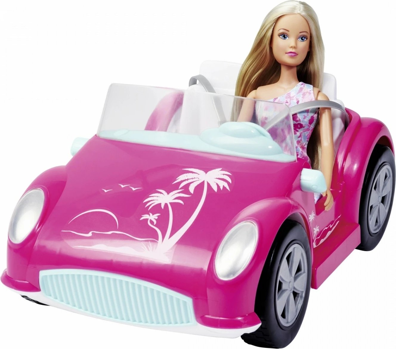 Set kukull Steffi Love me makinë pushimi, rozë