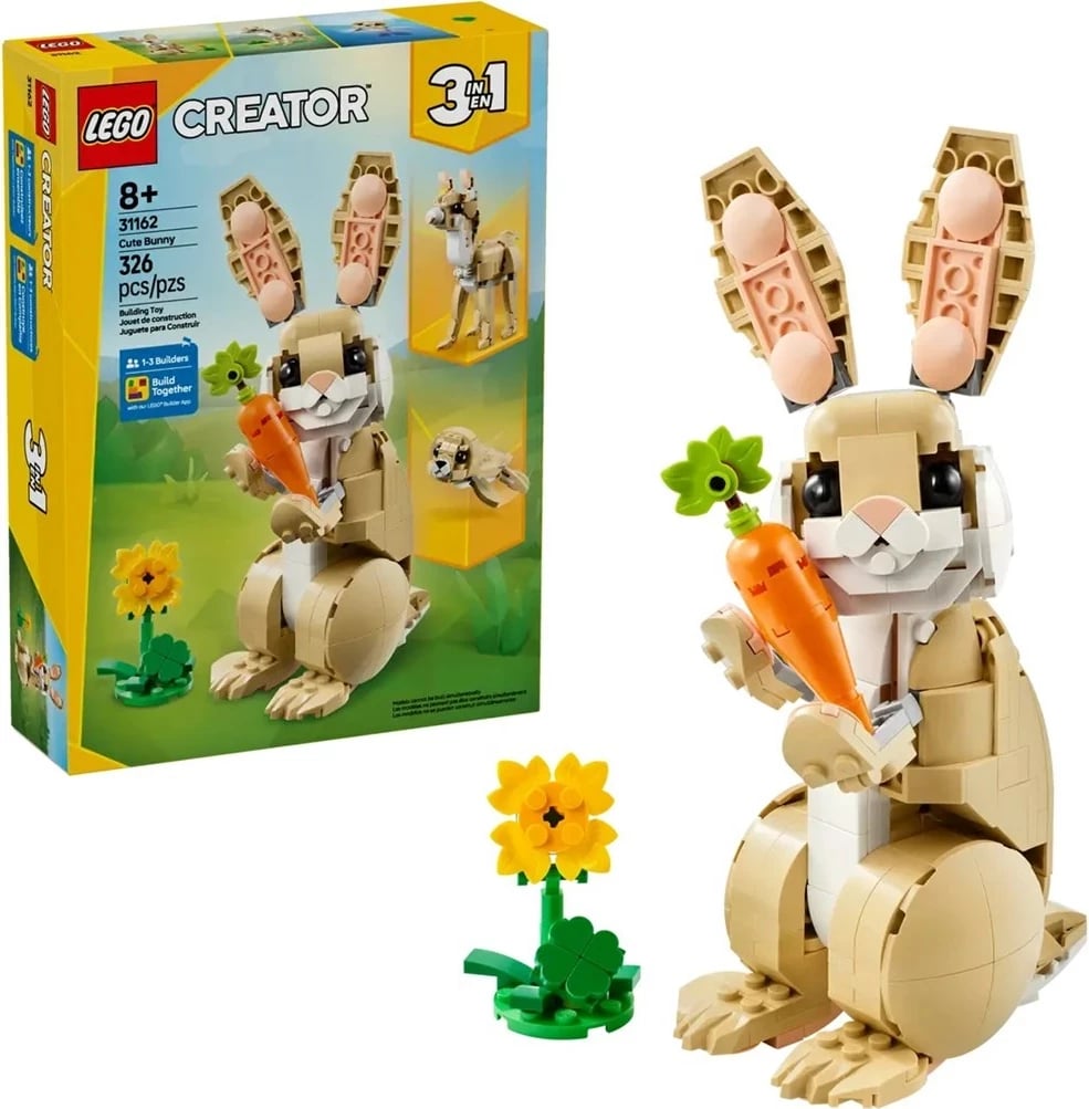 Lego Creator 3-in-1 31162 Lepurush i Lezetshëm Lego Creator 3-in-1 31162 Lepurush i Lezetshëm