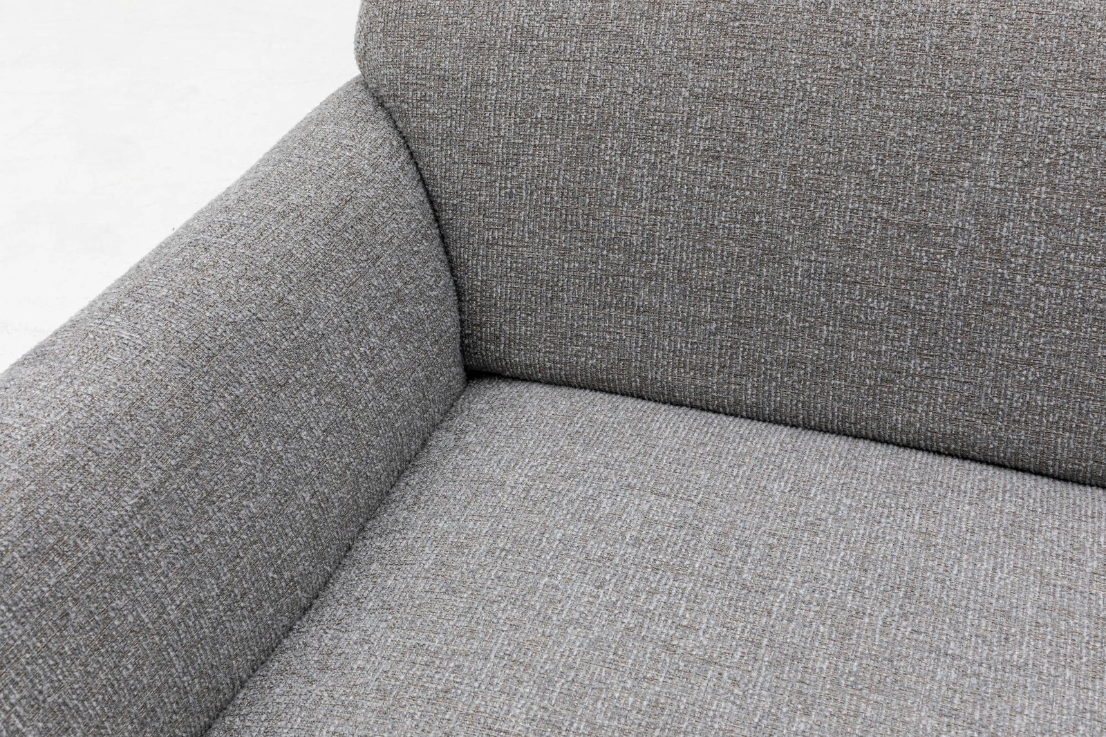 Divan treshe, ngjyrë gri e çelët, Atelier del Sofa, Eddy