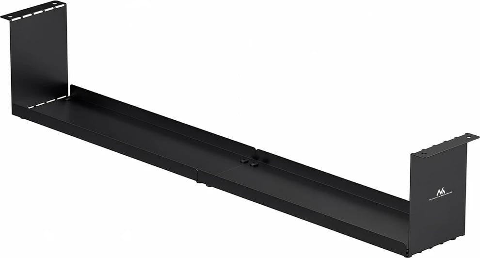 Organizues kabllosh nën-tavolinë Maclean MC-107 B, çelik, i zi