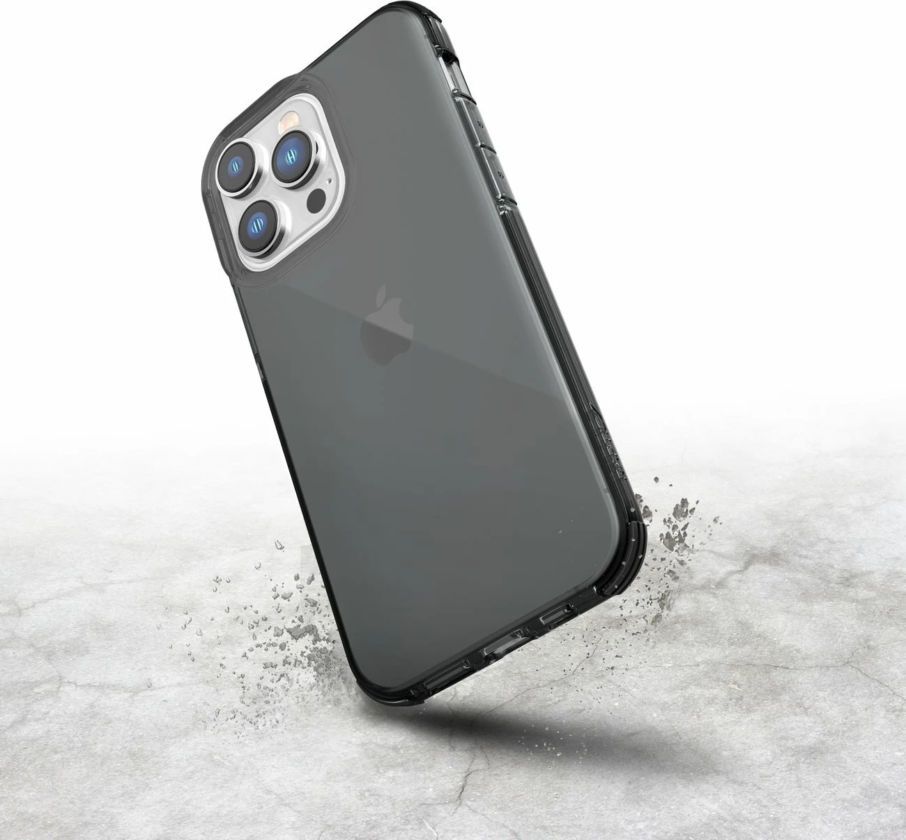Mbështjellës Raptic X-Doria Clear për iPhone 14 Pro Max, MagSafe, Gri