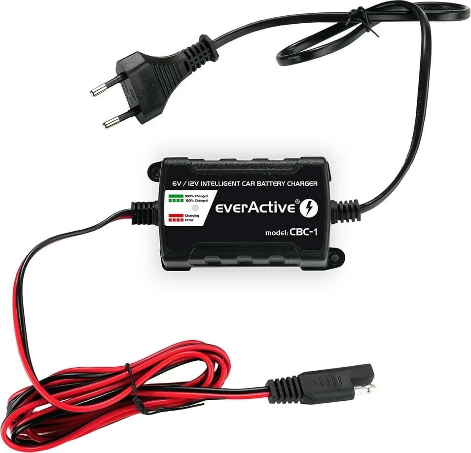 Karikues i baterisë së makinës everActive, 6-12V