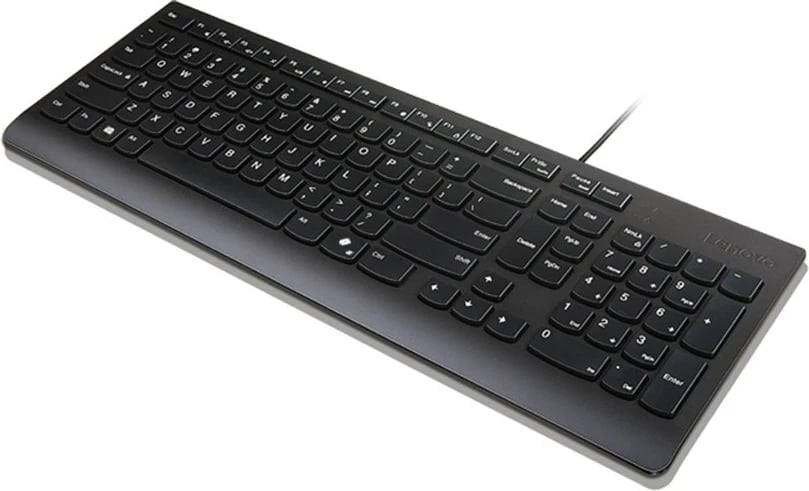 Tastierë me kabllo Lenovo Essential, layout gjerman, e zezë
