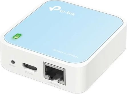 Router Wi-Fi TP-Link WR802N, N300 Nano, i bardhë