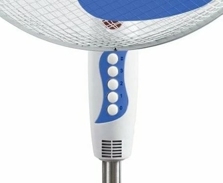 Ventilator dysheme Esperanza Hurricane EHF001WB, 40cm, 50W, bardhë/blu