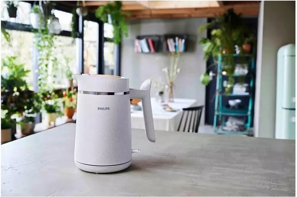 Çajnik elektrik Philips HD9365/10, 1.7 litra, i bardhë