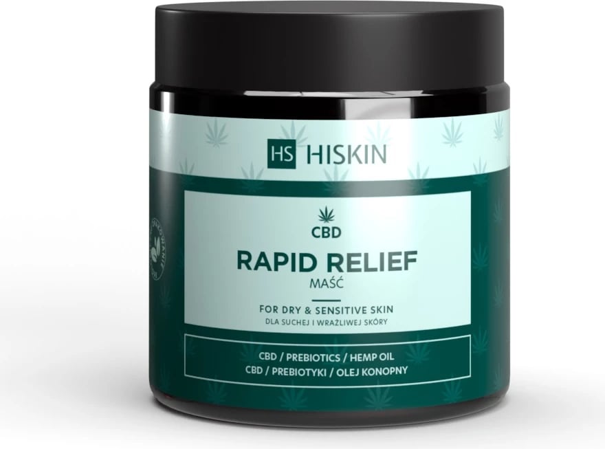 Krem për trup HiSkin CBD Rapid Relief Ointment për femra, 120ml