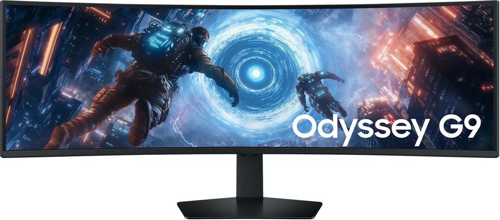 Monitor Samsung Odyssey G9, 49 inç, Dual QHD, i lakuar, i zi