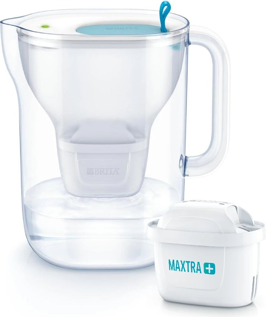 Filtruese uji BRITA Style MAXTRA+ 3 copë, kaltër
