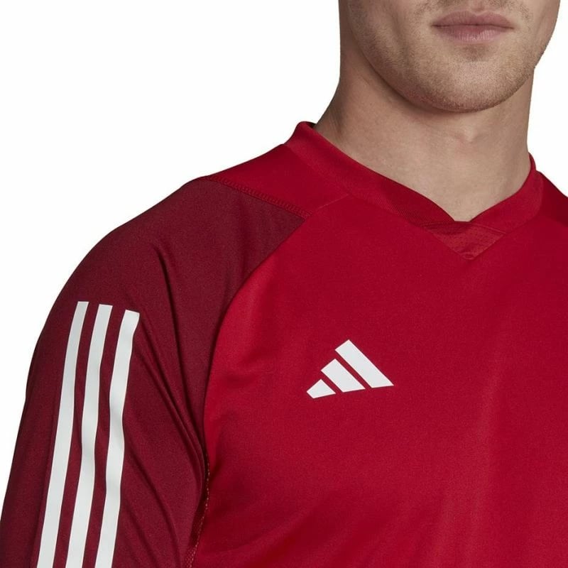 Fanellë adidas për meshkuj, e kuqe