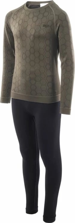 Veshje termoaktive për fëmijë Bejo, e zezë dhe e gjelbër