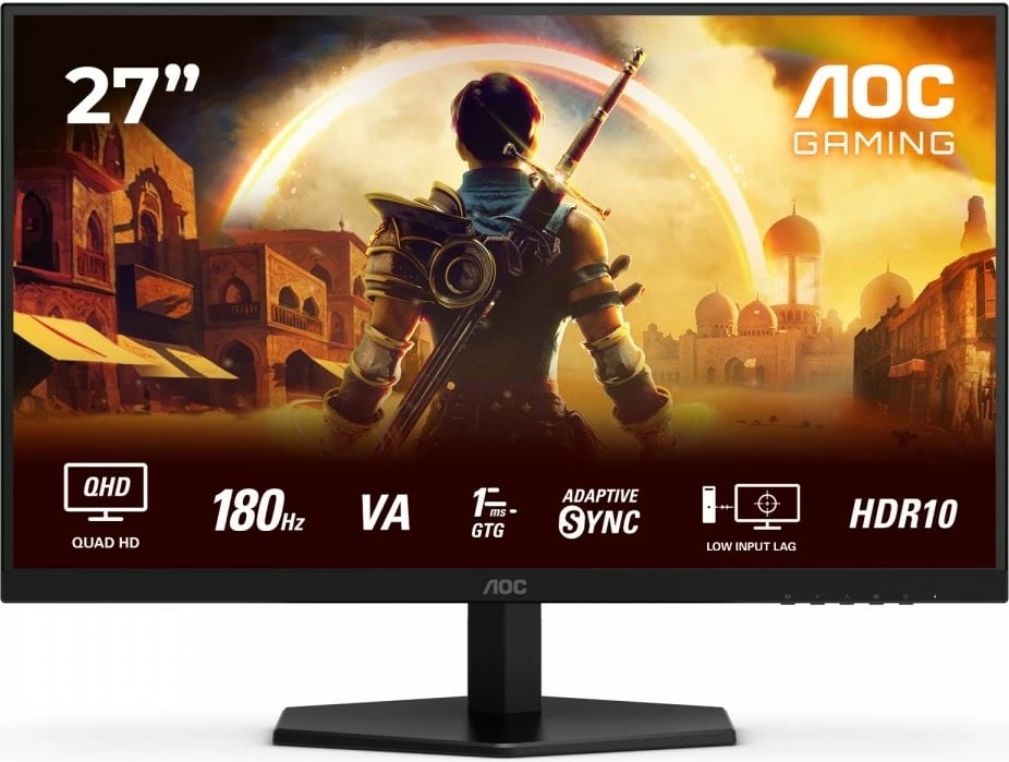 Monitor gaming AOC Q27G42XNE, 27", Fast VA, 180Hz, QHD, i zi