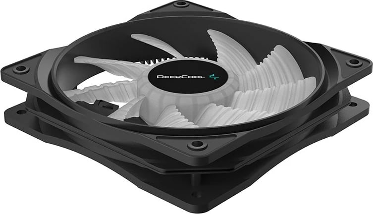 Ventilator për Kasë Kompjuteri DeepCool RF120R, 12 cm, i Zi dhe i Translucënt