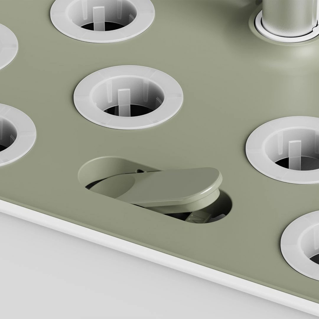 Vazo e mençur GreenBlue GB133 për rritje bimesh, 4L, 12 vende, LED, e bardhë