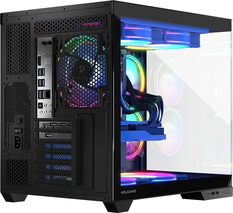 Kasë MODECOM Volcano Panorama NF Midi, ATX, ITX, Micro ATX, Gri