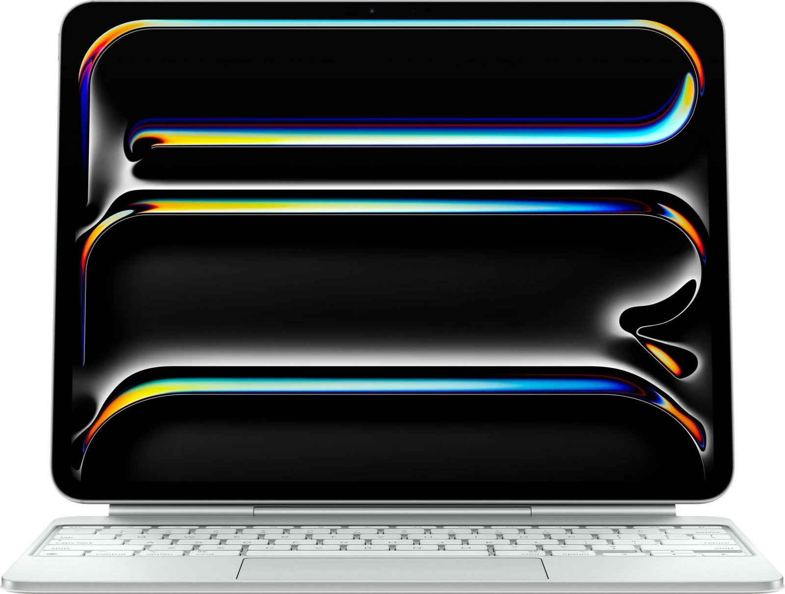 Tastierë wireless Apple Magic Keyboard për iPad Pro 13 M4, QWERTY, UK, bardhë