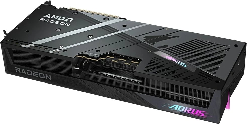 Kartelë grafike Gigabyte Radeon RX 9070 XT AORUS ELITE 16GB, E zezë
