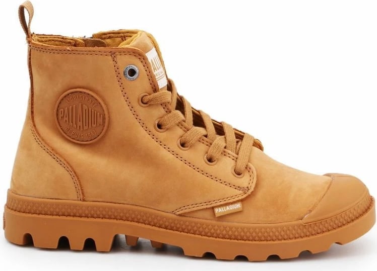 Çizme për femra Palladium, Pampa HI ZIP NBK W, ngjyrë kafe
