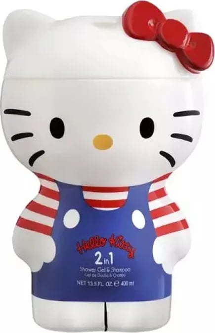 Shampon dhe xhel dushi 2 në 1 Hello Kitty 400ml