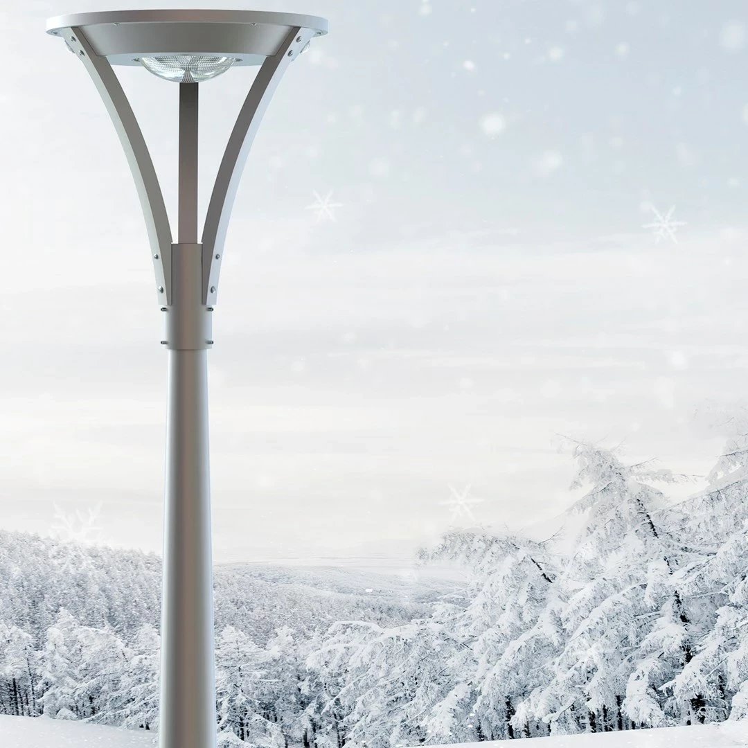 Ndriçues i jashtëm PowerNeed SLL-31, LED, Solar, Argjendtë