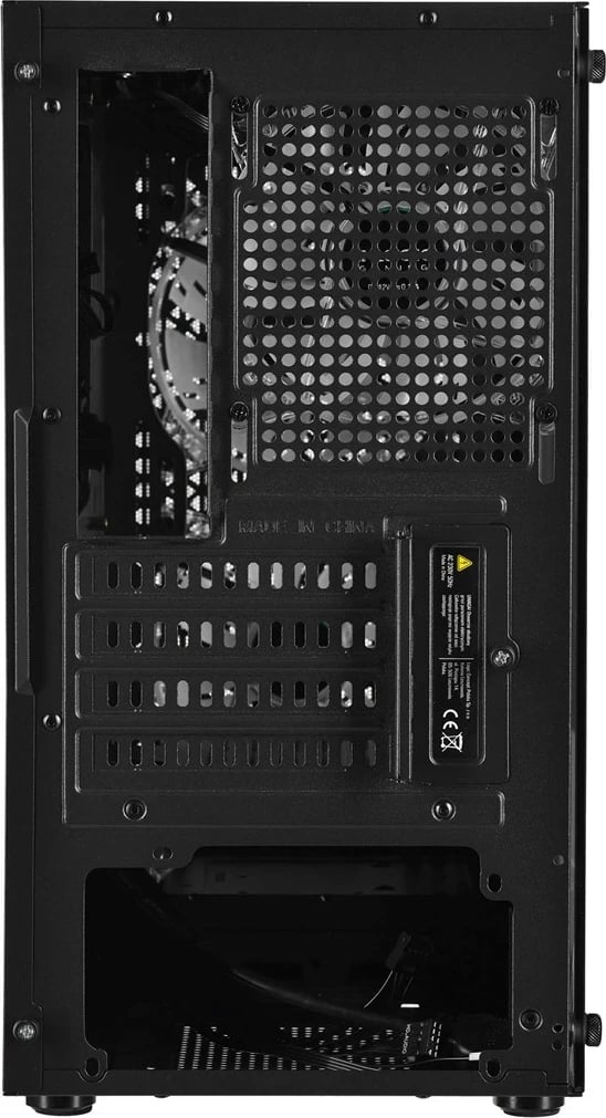 Kasë LOGIC ARAMIS ARGB Mini USB 3.0, e zeza