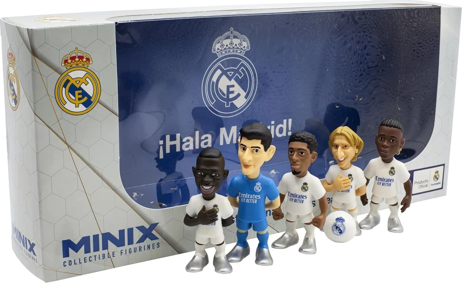 Set figurina MINIX Real Madrid CF, 7 cm, 5+1