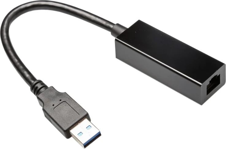 Përshtatës Gembird NIC-U3-02, 1000 Mbit/s, i zi