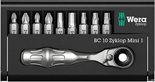 Set bitash Wera 05073645001, 9 copë