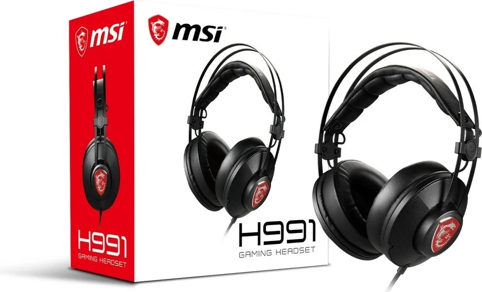 Kufje MSI S BOX, të zeza