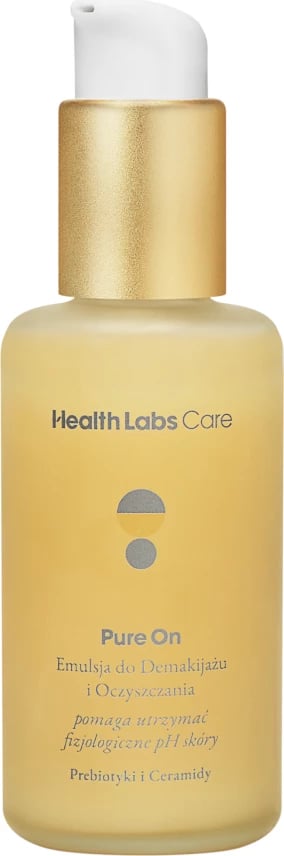 Emulsion për pastrim dhe largim grimi për femra HealthLabs Pure On, 100ml