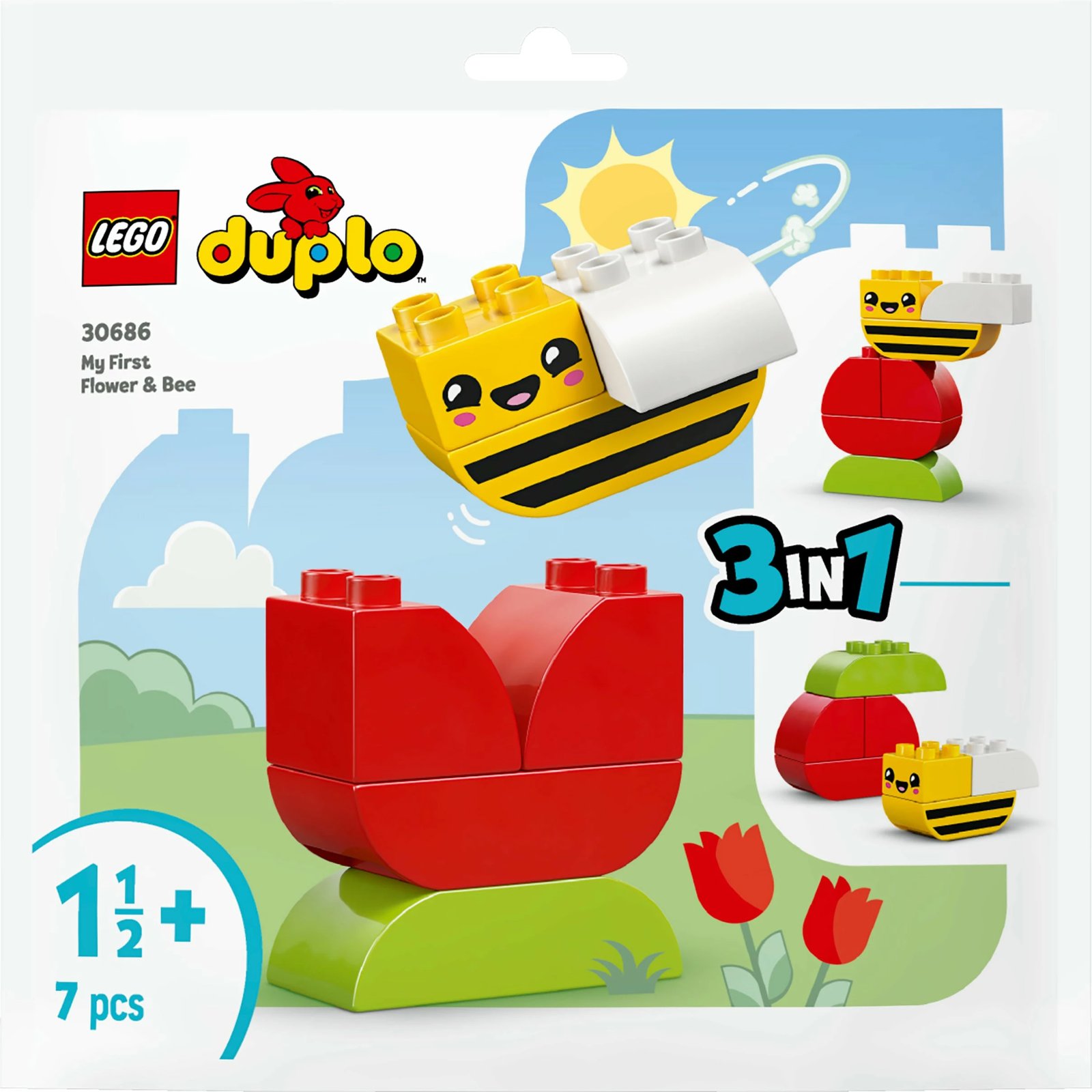 Set ndërtimi LEGO DUPLO 30686, 7 pjesë, shumëngjyrësh