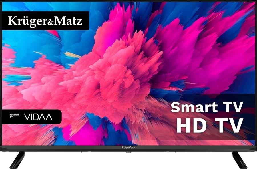 Televizion Kruger&Matz 32", Smart, HD, DVB-T2/S2, H.265 Hevc