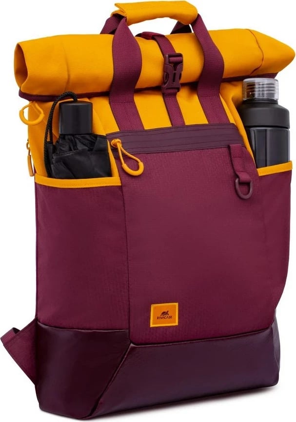 Çantë shpine RivaCase Dijon 5321RED, 15.6", 25L, e kuqe-portokalli