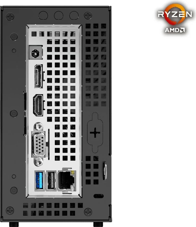 Kasë mini PC ASRock DESKMINI X300, Socket AM4, DDR4, HDMI/DP/USB-C, e zezë