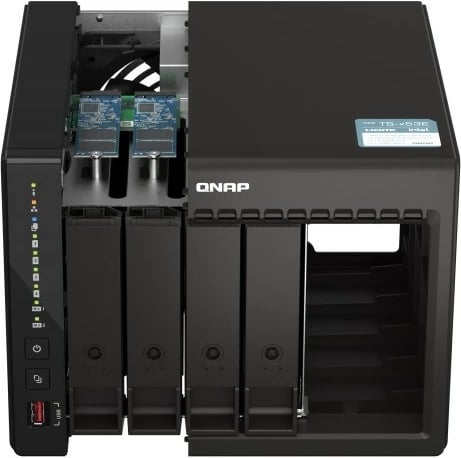 NAS QNAP TS-453E-8G, 4-bay, Intel Celeron 2GHz, 8GB RAM, i zi