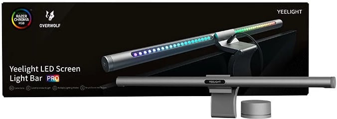 Llambë monitori Yeelight Screen Light Bar Pro YLTD003, RGB, argjendi