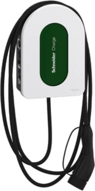 Stacion karikimi Schneider Electric EVH5A11N2C5, 11 kW, montim në mur, i zi