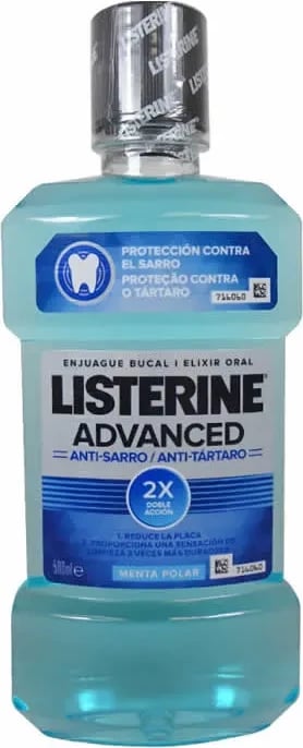 Shpëlarës goje Listerine Advanced 500ml