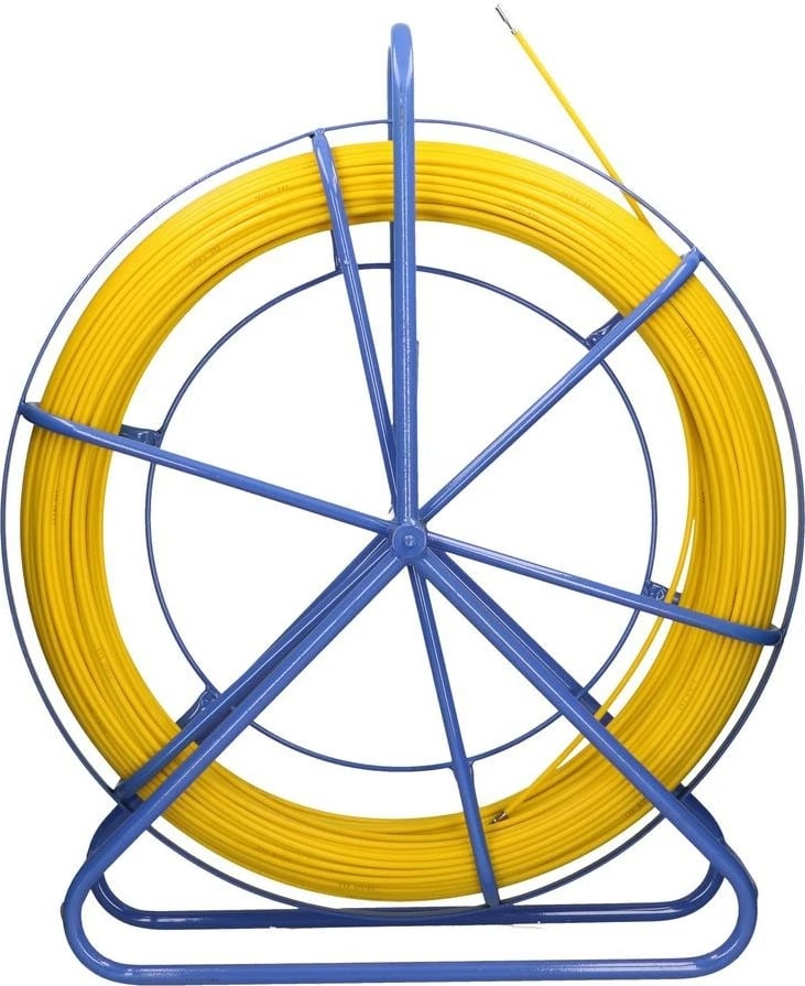 Shkop tërheqës kabllosh Extralink, 3.8mm, 100m, i verdhë