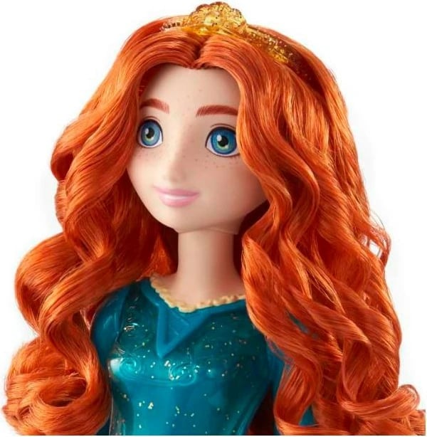 Kukull Disney Princess Merida Mattel HLW13, për vajza, e kaltër Kukull Disney Princess Merida Mattel HLW13, për vajza, e kaltër
